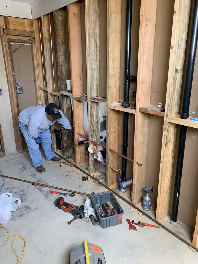 Commercial rough-in plumbing for Trenchless Sewer Repair in Vermillion